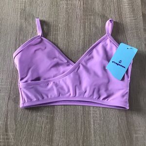 NWT … O’RAGEOUS “Size: S / Juniors” Lilac Midkini / Swimsuit Top